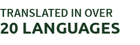 Translated in over 20 languages 